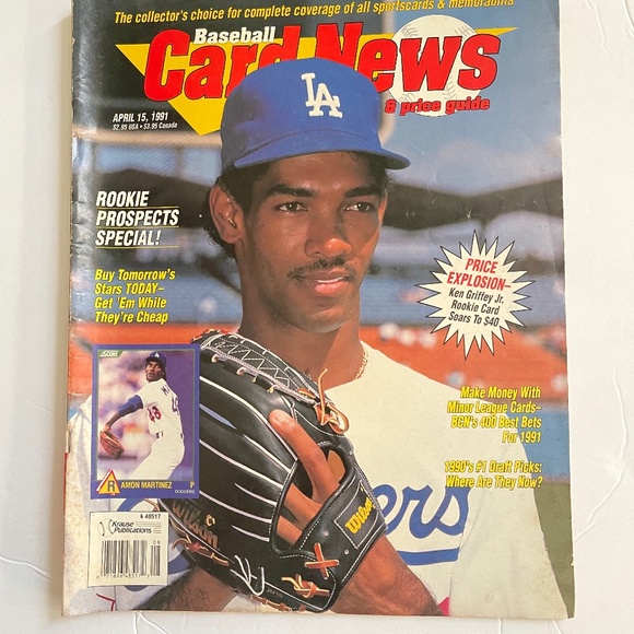 1991 Baseball Card News - Ramon Martinez - Picture 1 of 4